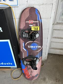 MATRIX SNOWBOARD W/ AIR PROFILE BOOT FITTINGS