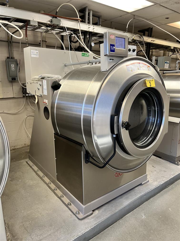 2019 MILNOR MODEL 42026V6Z V-SERIES 140LB. COMMERCIAL WASHER-EXTRACTOR, S/N: 191630222