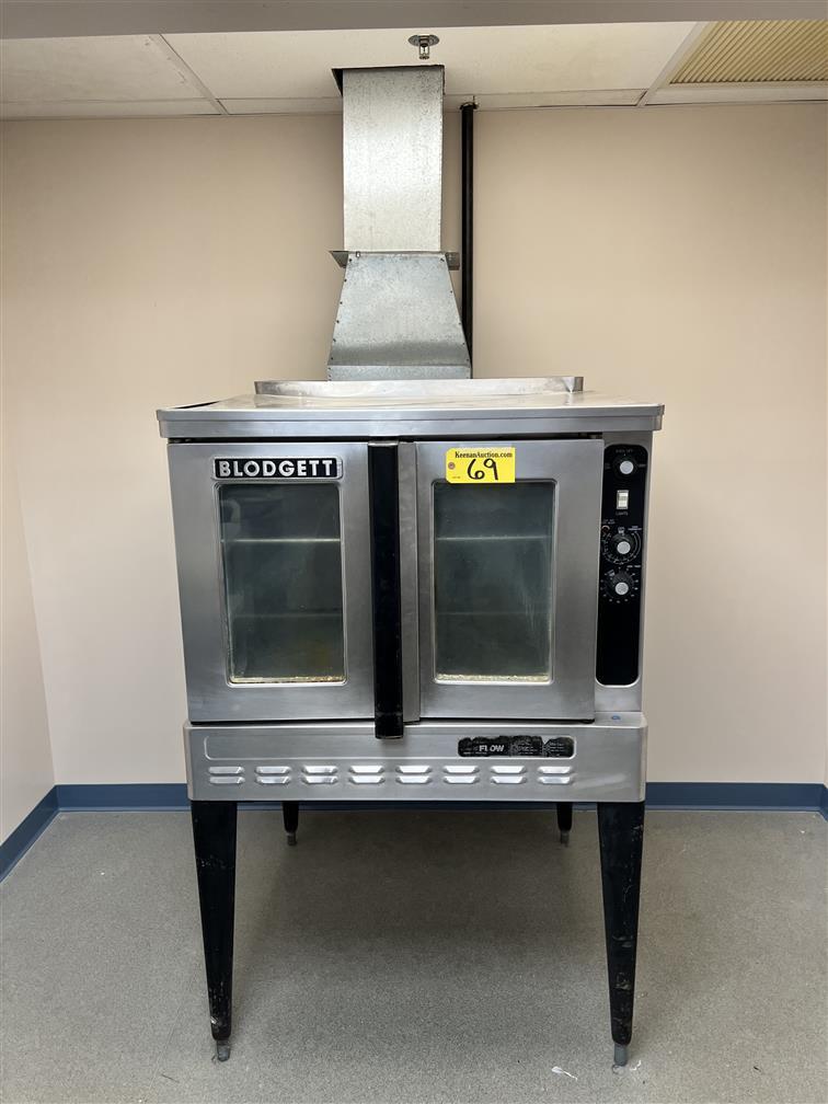 BLODGETT FULLSIZE SINGLE DECK CONVECTION OVEN, LPG, S/N: 0685R2691101