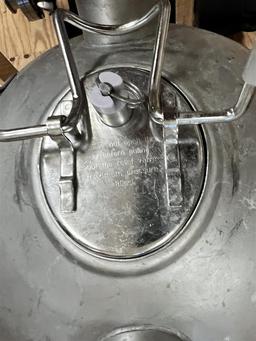 ALUMINUM KEG BEER CLEANING CAN, 80-PSI