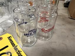 LOT OF ASSORTED GLASSWARE: