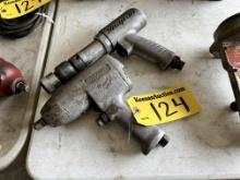 BID PRICE X 2 - (2) SNAP-ON PNEUMATIC AIR TOOLS, IMPACT & SUPER DUTY AIR HAMMER