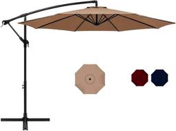 NEW Gladshade 10' Patio Umbrella BEIGE