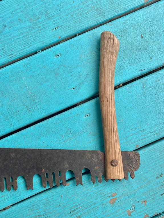 Vintage Two-Man Crosscut Lumber Jack Saw