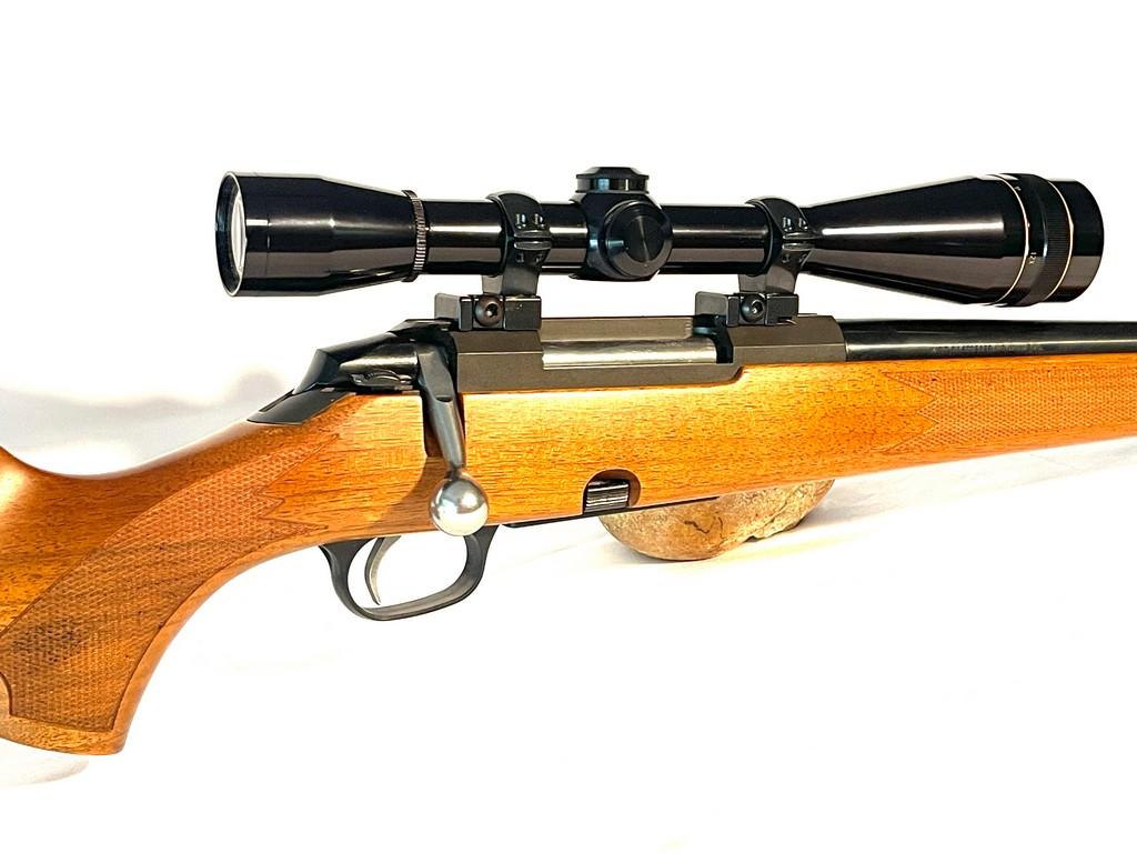 TIKKA M595 RH, ,223 Rim Caliber Bolt Action With Leupold Scope 12X