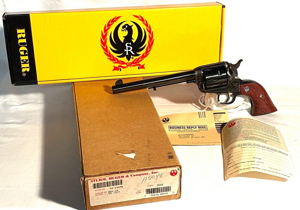 Ruger Vaquero Model 0552 45 Colt Revolver NIB