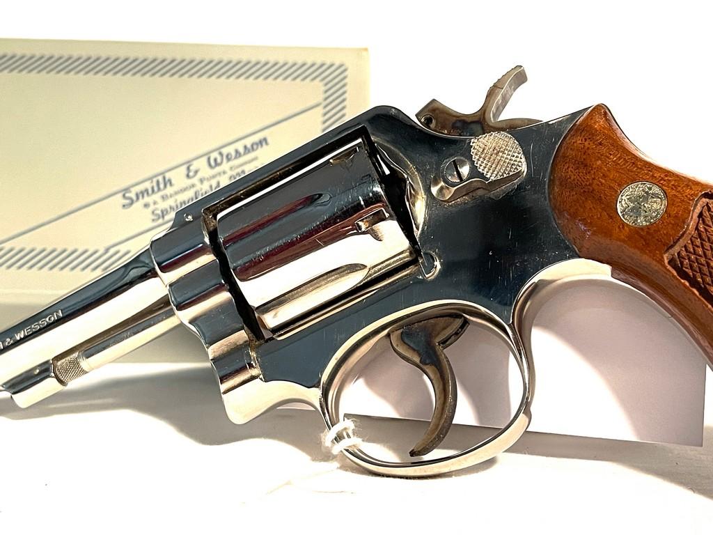 Smith And Wesson 38 Special Stainless Revolver/Pistol In Box