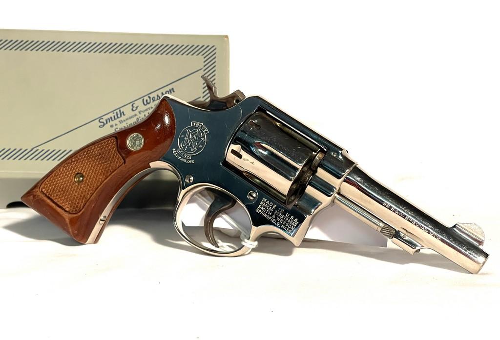 Smith And Wesson 38 Special Stainless Revolver/Pistol In Box