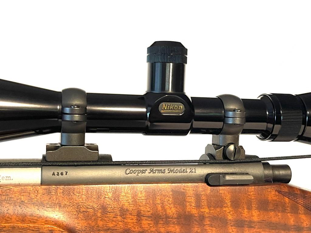 Cooper Arms Model 21 .223 Rem Stainless Bolt Action Rifle With Nikon 6.5X 20 Scope