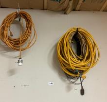 Lot Of 4 Extension Cords