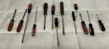 Flat Head Screwdriver Lot