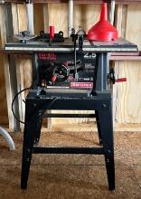 Craftsman Ten-Inch Table Saw Model 137.218780