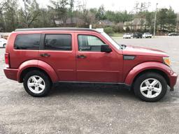 2007 Dodge Nitro SLT red 4-door4x4 SUV, 172626mi, 3.7 liter V6 gas engine, automatic transmission, a