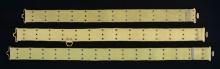 3 MILLS 1ST TYPE 1912 OLIVE DRAB PISTOL BELTS.