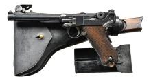 DWM 1906 NAVY COMMERCIAL LUGER SEMI-AUTO PISTOL.