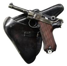 SPURIOUS "KU" LUFTWAFFE MARKED MAUSER P.08 LUGER