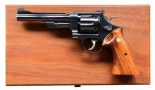 SMITH & WESSON 27-2 DA REVOLVER.