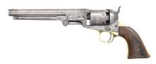 CONFEDERATE INSCRIBED CIVIL WAR COLT NAVY REVOLVER