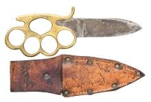 UNIQUE SAN FRANCISCO KNUCKLE KNIFE.