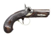 HENRY DERINGER PHILADELPHIA PERCUSSION PISTOL.