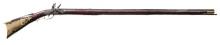 KENTUCKY STYLE FLINTLOCK RIFLE.