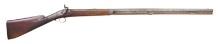 JOSEPH GOLCHER HALF STOCK PERCUSSION RIFLE.