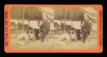 MATTHEW BRADY STEREOVIEW OF BRIG. GEN. GEORGE