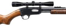 WINCHESTER MODEL 61 MAGNUM PUMP RIFLE.