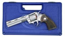 COLT PYTHON STAINLESS STEEL DA REVOLVER.