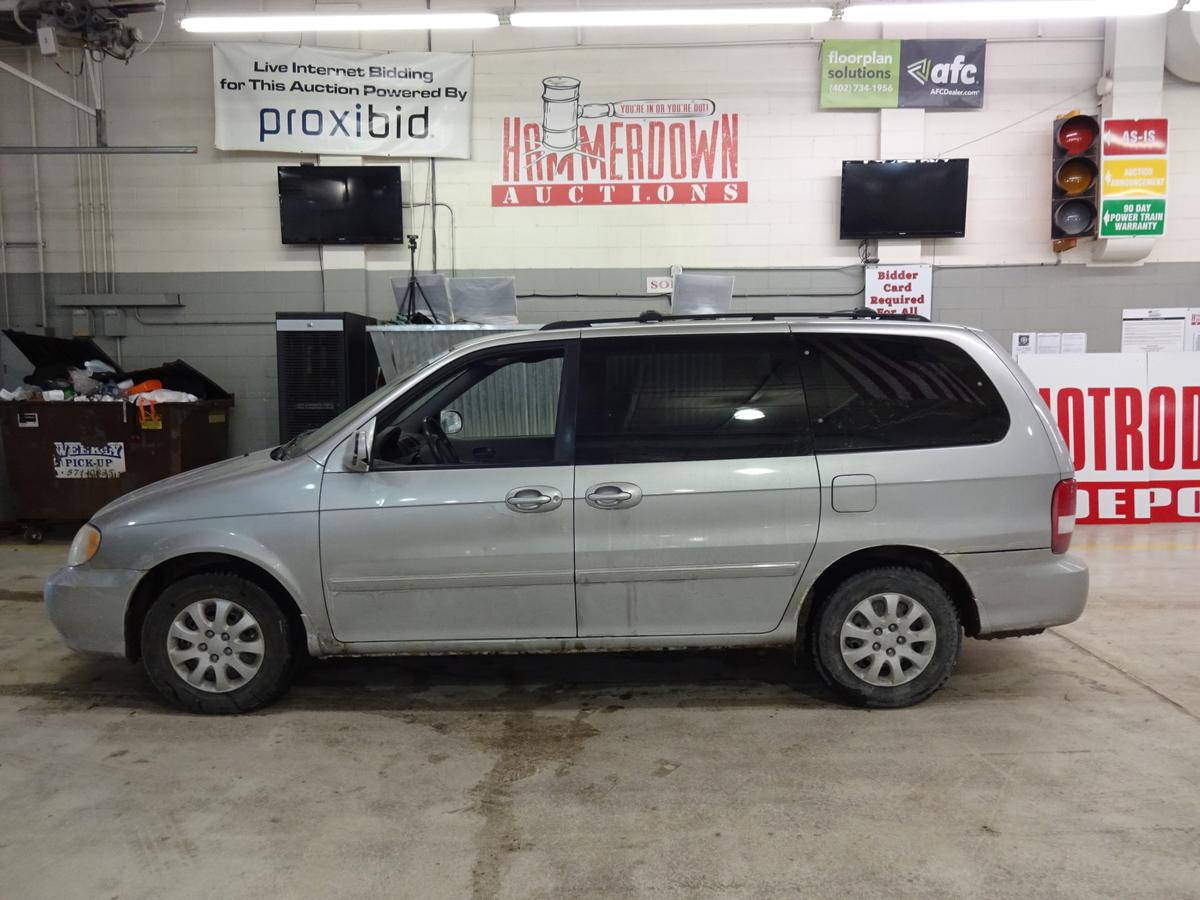 2005 KIA SEDONA VAN LX 6 3.5 2WD AUTOMATIC