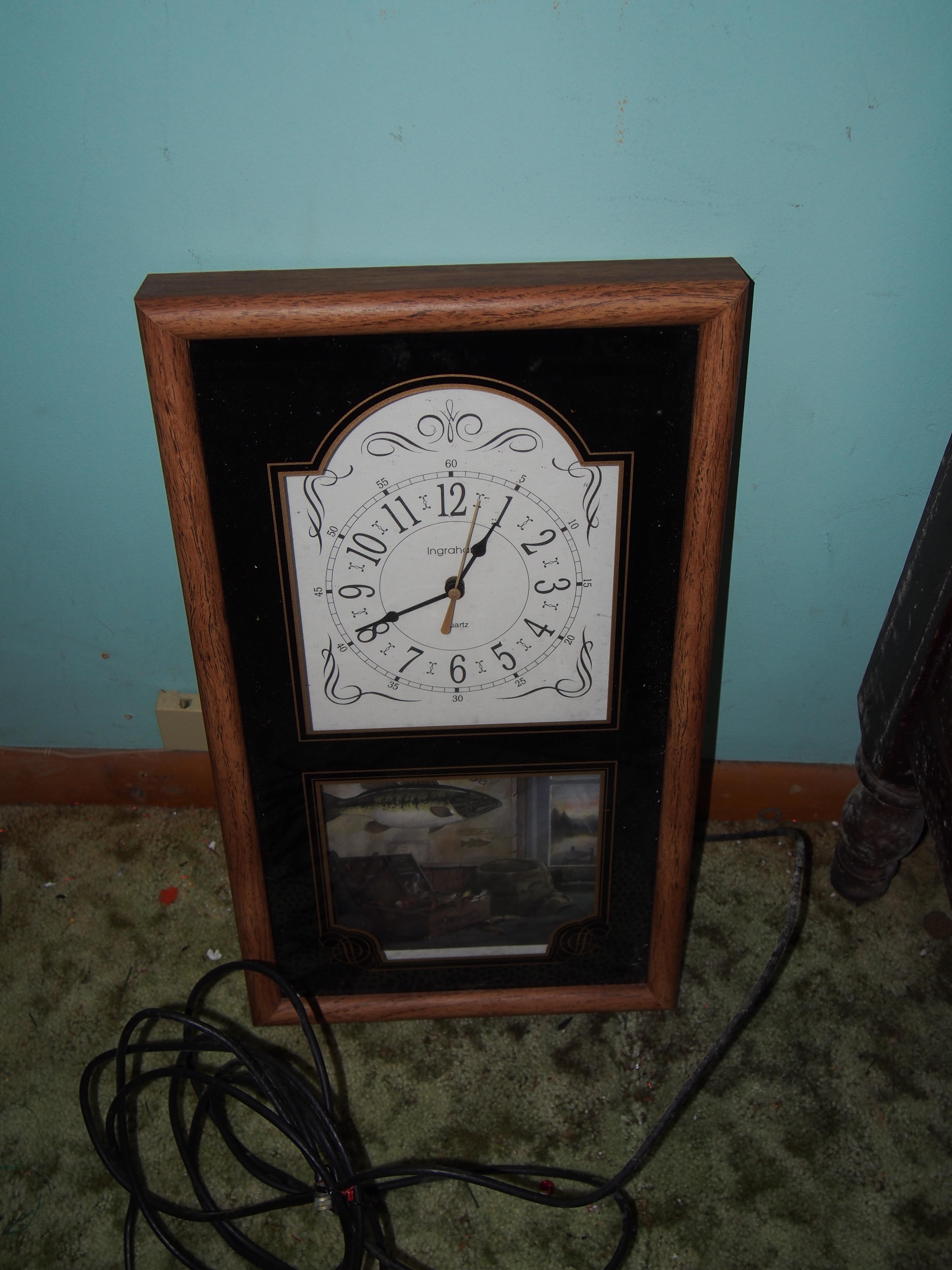 Ingraham wall clock