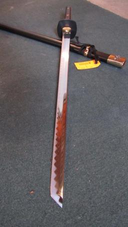 Fixed Blade Oriental Style Sword 23" Blade