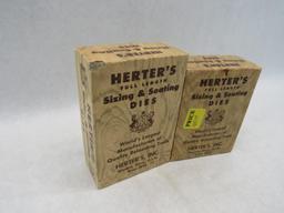 (2) Herter's Sizing & Seating Dies