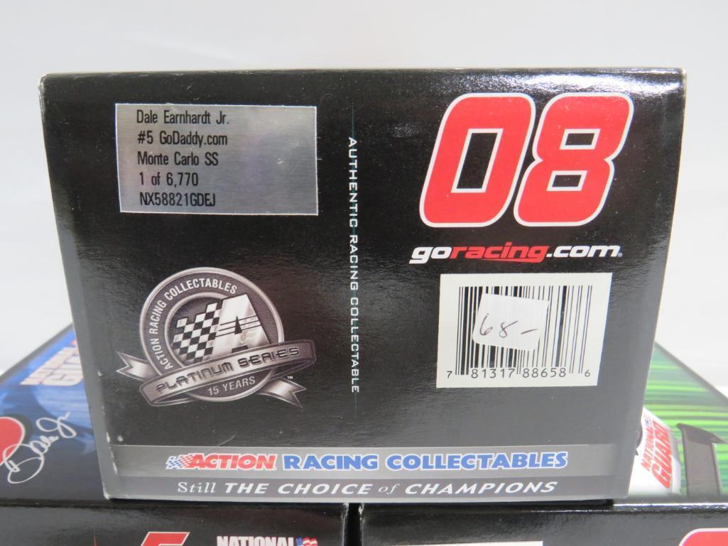 (3) Dale Earnhardt, jr 2008 Collectable NASCAR