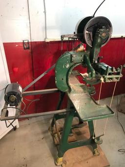 Antique Solid Back Brush Stapling Machine