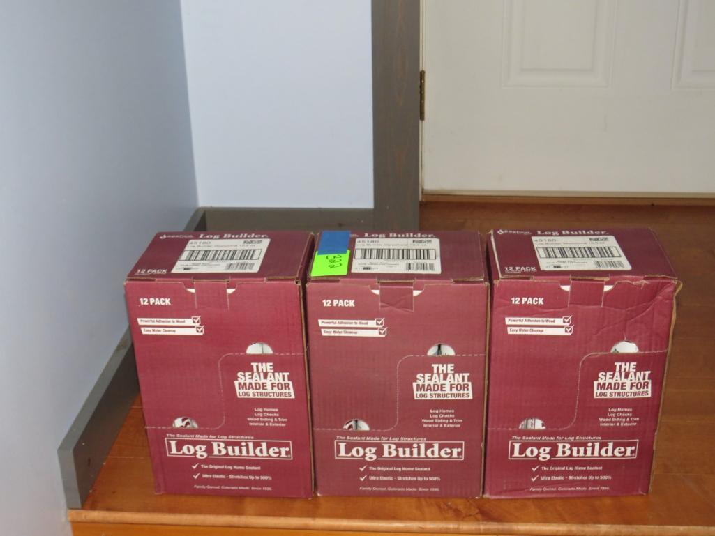 (35) Tubes of Log Builder Sealant