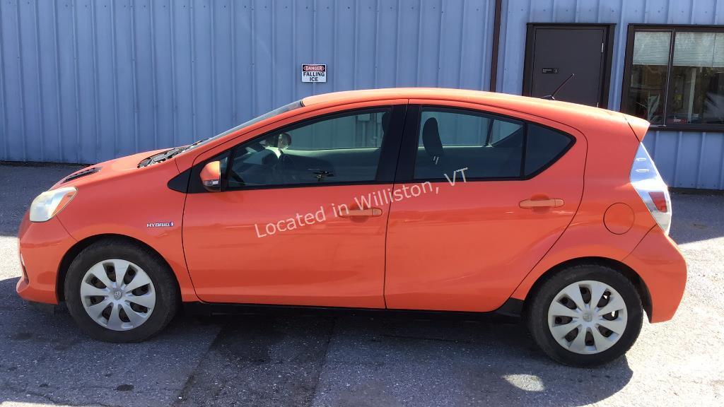 2012 Toyota Prius c One I4, 1.5L