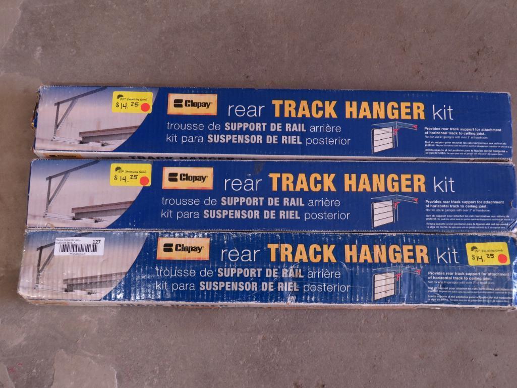 (3) Clopay Rear Track Hanger Kits for Garage Doors