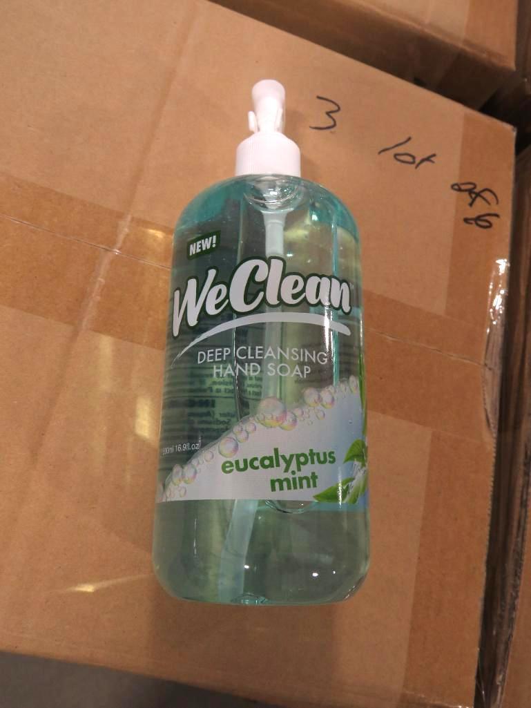 (6) Cases of We Clean, Deep Cleansing Hand Soap