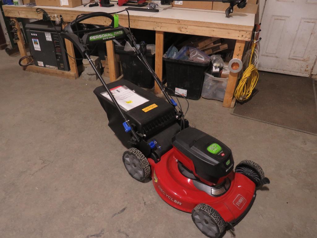 Toro 60v, 22" Cordless Self Propelled Mower