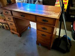 Painted Dresser & Double Pedestal Desk