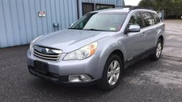 2012 Subaru Outback 2.5i H4, 2.5L