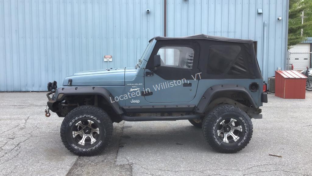 1998 Jeep Wrangler Sport I6, 4.0L