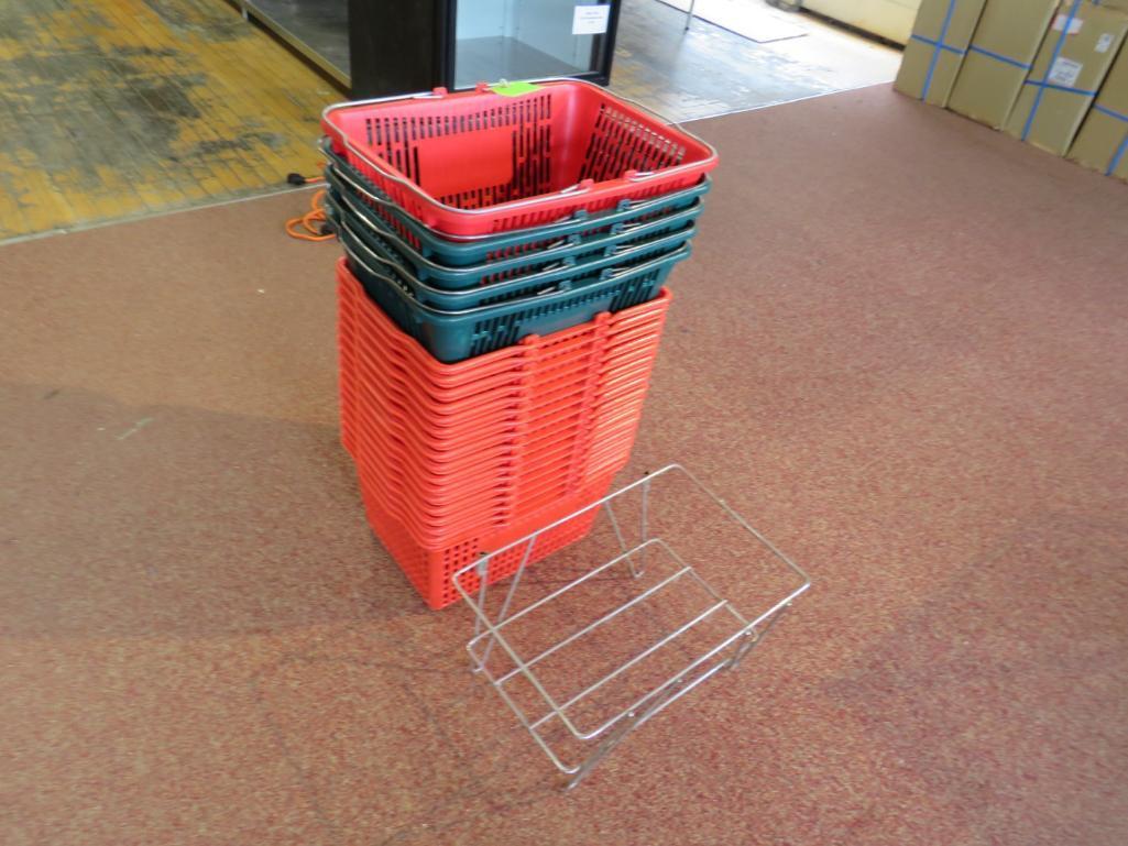 (22) Handheld Shopping Baskets