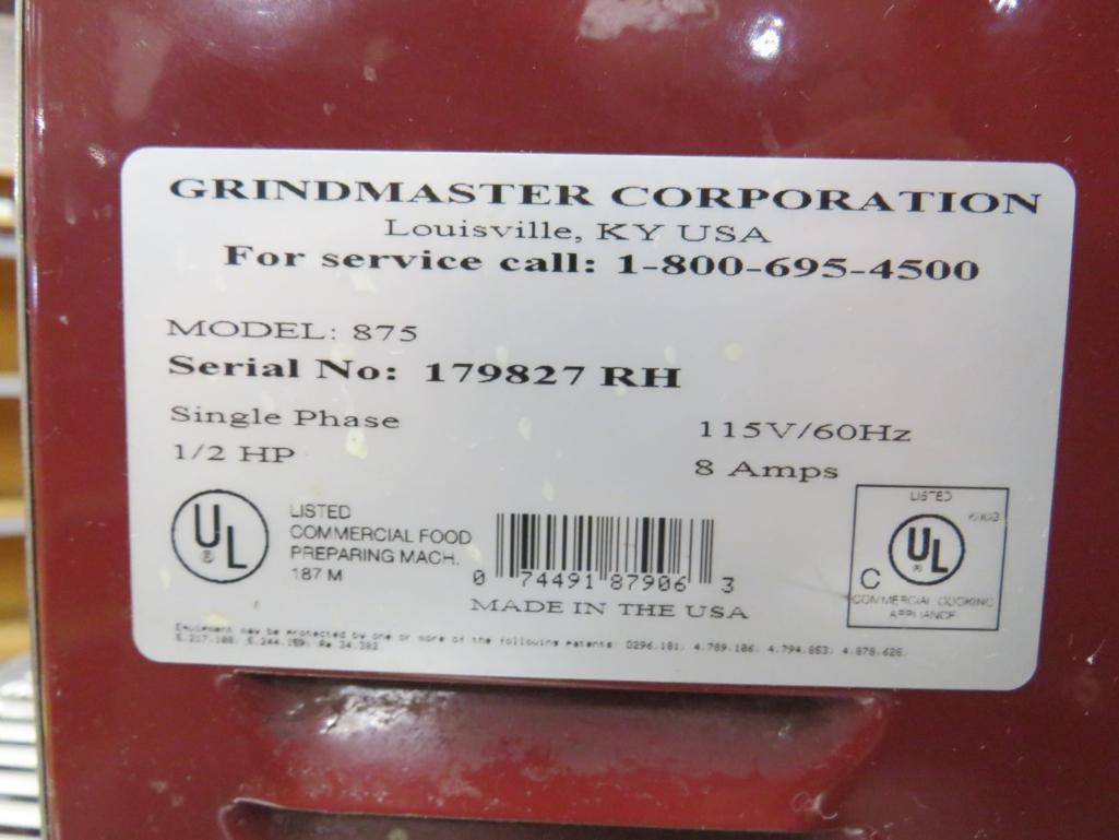 Grindmaster Model 875 Coffee Grinder