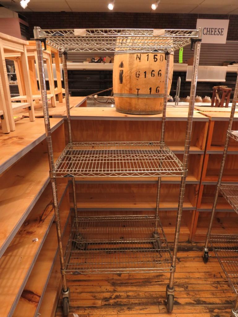 3-Tier Wire Rack on Casters