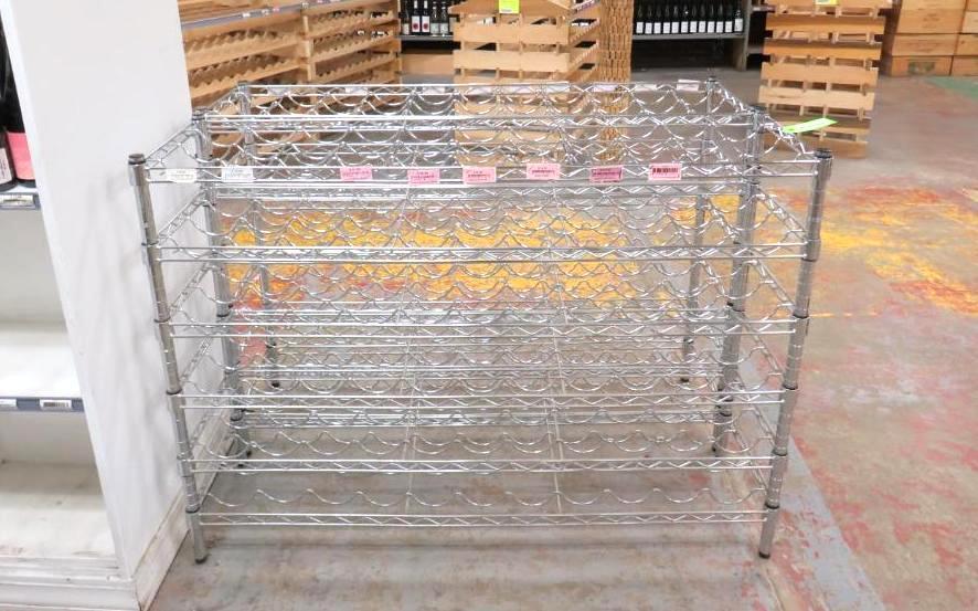 (2) 66 Bottle Wire Displays