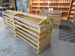 84 Bottle Wood Line Floor Display