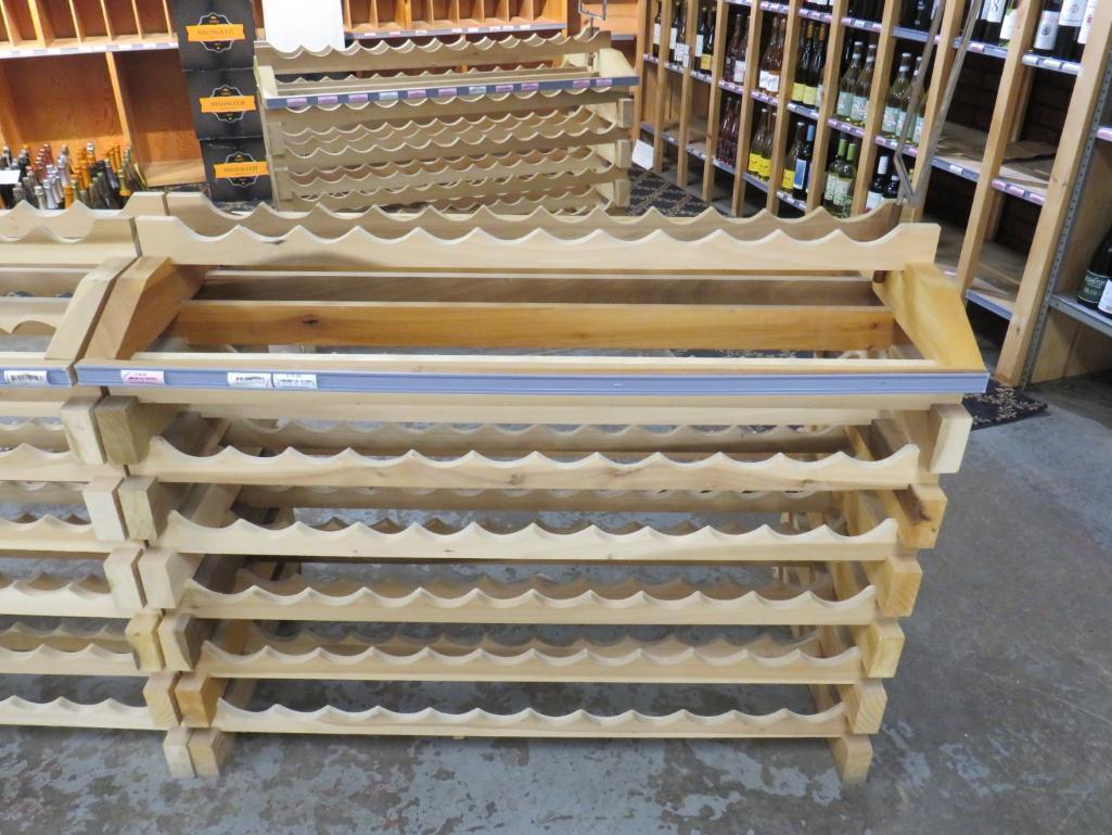 84 Bottle Wood Line Floor Display