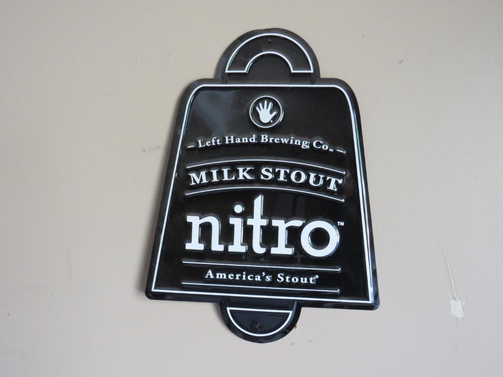 (15+/-) Tin & Cardboard Beer Marketing Signs